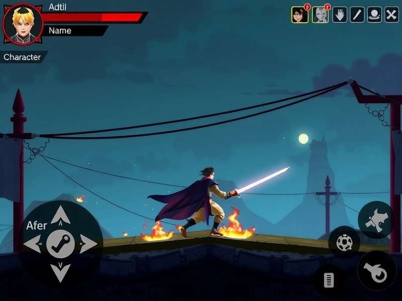 Inferno Sword Warrior Gameplay Screenshot